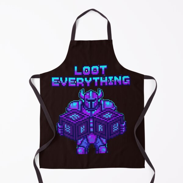 Item preview, Loot Everything Retro Pixel Space Hunter Gamer Art designed and sold by ChaosNest.