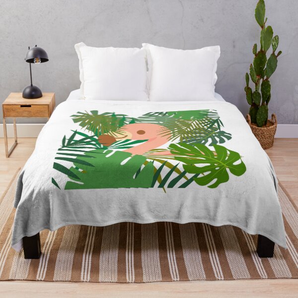 Item preview, Tropical peach flamingo designed and sold by BritishDelights.