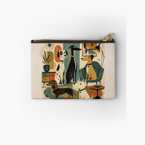 Item preview, Mid Century Modern Dogs designed and sold by Moon Hollow Outfitters.