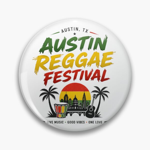 Item preview, Austin Reggae Festival – Music Celebration Design designed and sold by Combat Skies.