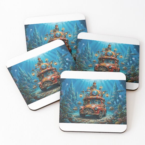Item preview, Ocean Explorer Robot | Whimsical Underwater Fantasy Puzzle designed and sold by ColorFlick.