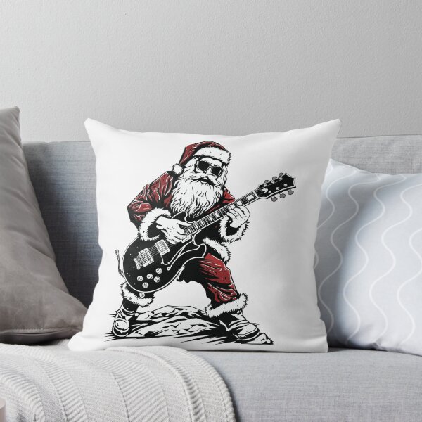 Item preview, Rock Santa Playing Guitar Christmas Music Lover Design designed and sold by CyfroweMysli.
