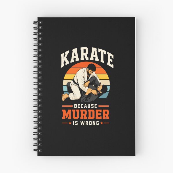 Aperçu de l'œuvre Design rétro de dojo de karaté, combattant, meurtre, drôle créée et vendue par w1ckerman.