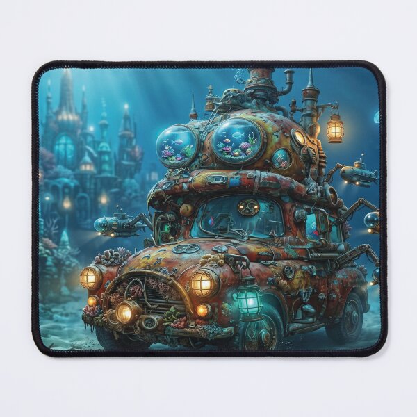 Item preview, Ocean Explorer Robot | Whimsical Underwater Fantasy Puzzle designed and sold by ColorFlick.