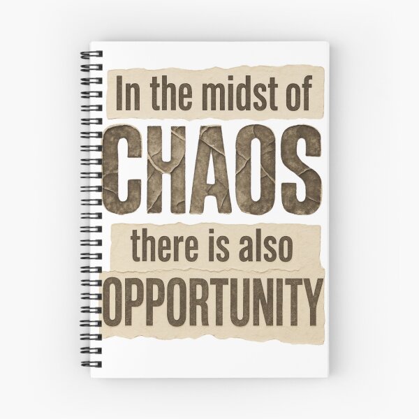 Item preview, ''In The Midst of CHAOS There is Opportunity'' by SUN TZU designed and sold by SilentStrategyShop.