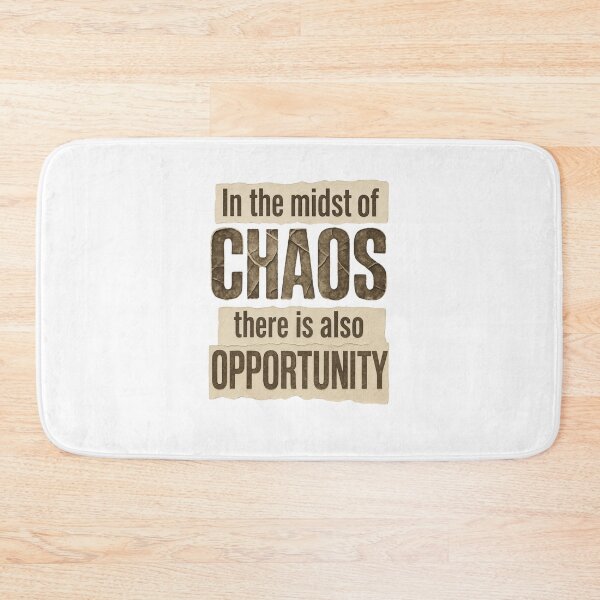 Item preview, ''In The Midst of CHAOS There is Opportunity'' by SUN TZU designed and sold by SilentStrategyShop.