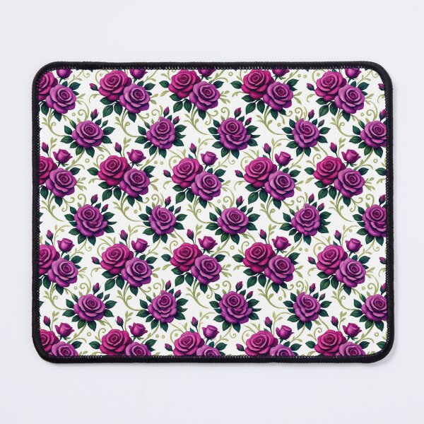 Item preview, Timeless Elegance: Deep Plum Rose Botanical Art designed and sold by AmDecor.