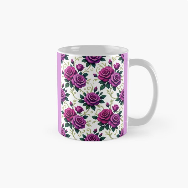 Item preview, Timeless Elegance: Deep Plum Rose Botanical Art designed and sold by AmDecor.