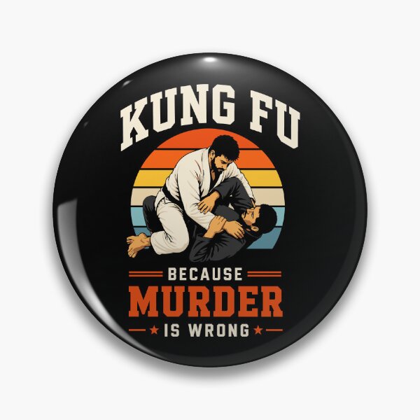 Item preview, Retro Kung Fu Martial Arts Fighter Design Murder Funny designed and sold by w1ckerman.