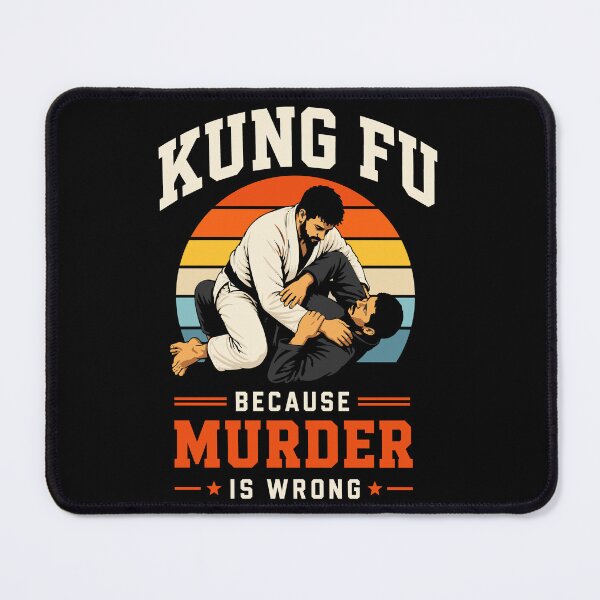 Item preview, Retro Kung Fu Martial Arts Fighter Design Murder Funny designed and sold by w1ckerman.