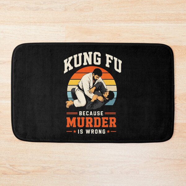 Item preview, Retro Kung Fu Martial Arts Fighter Design Murder Funny designed and sold by w1ckerman.