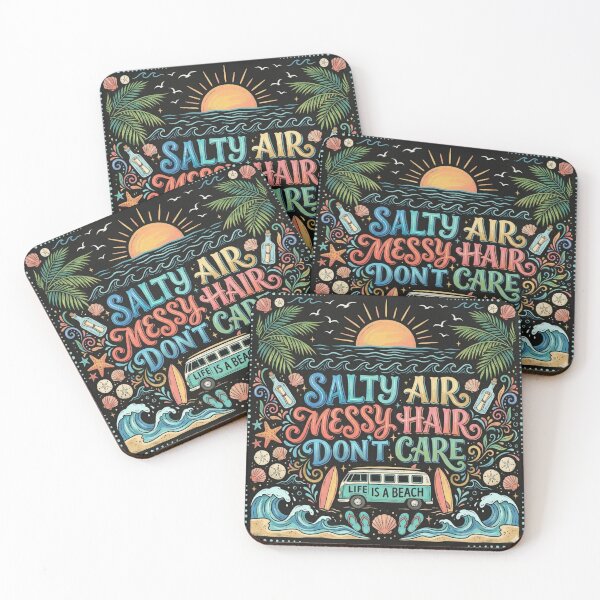 Item preview, Salty Hair Messy hair Don't care designed and sold by Amberkhaan.