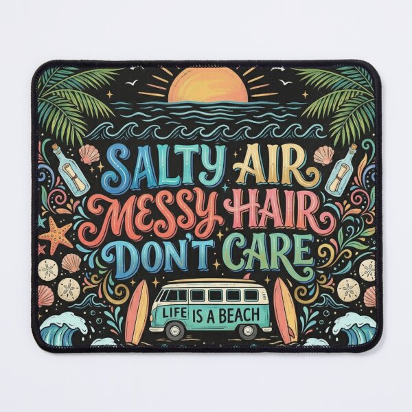 Item preview, Salty Hair Messy hair Don't care designed and sold by Amberkhaan.