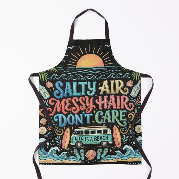 Item preview, Salty Hair Messy hair Don't care designed and sold by Amberkhaan.