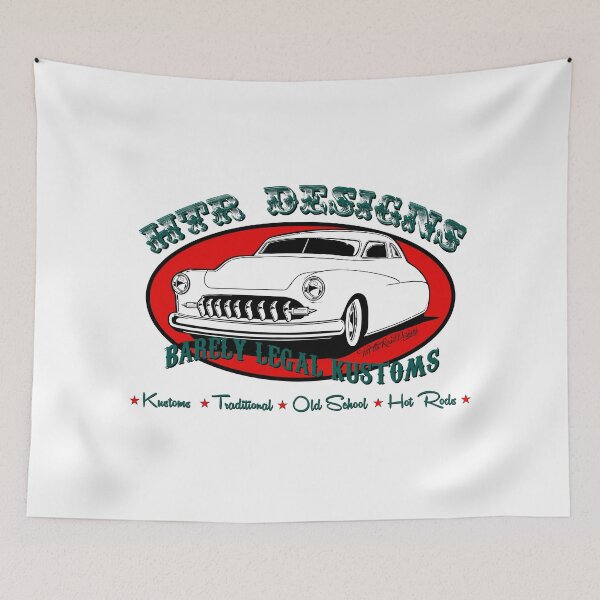 Item preview, Old school garage t-shirt, custom car culture tee, hot rod mug, retro car hoodie designed and sold by htrdesigns.