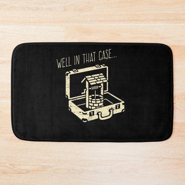 Item preview, Well In That Case Pun Wishing Well Suitcase designed and sold by marke770.