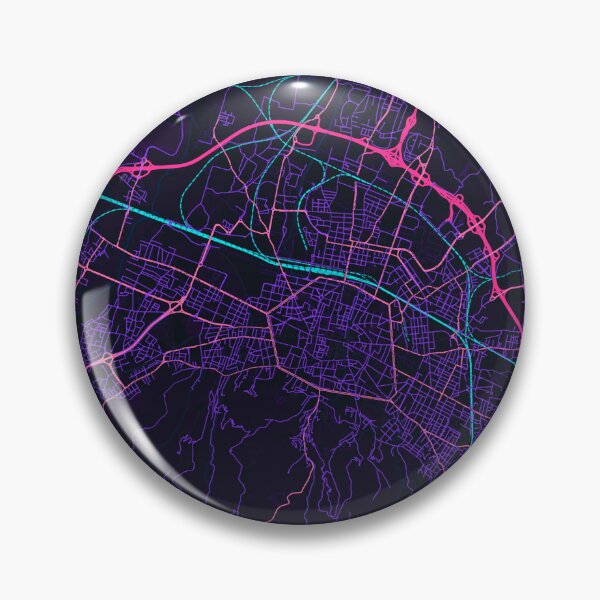 Item preview, Neon Style Map of Bologna, Italy designed and sold by Enea Kelo.