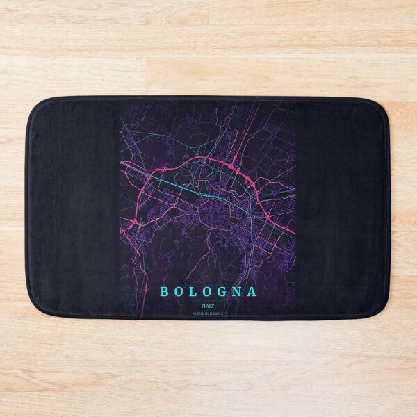 Item preview, Neon Style Map of Bologna, Italy designed and sold by Enea Kelo.