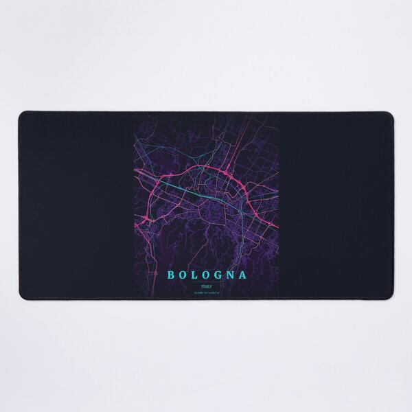 Item preview, Neon Style Map of Bologna, Italy designed and sold by Enea Kelo.