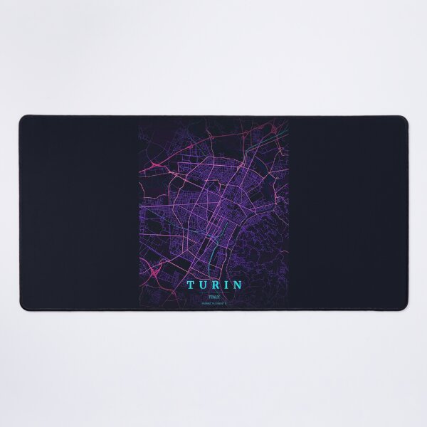 Item preview, Neon Style Map of Turin, Italy designed and sold by Enea Kelo.