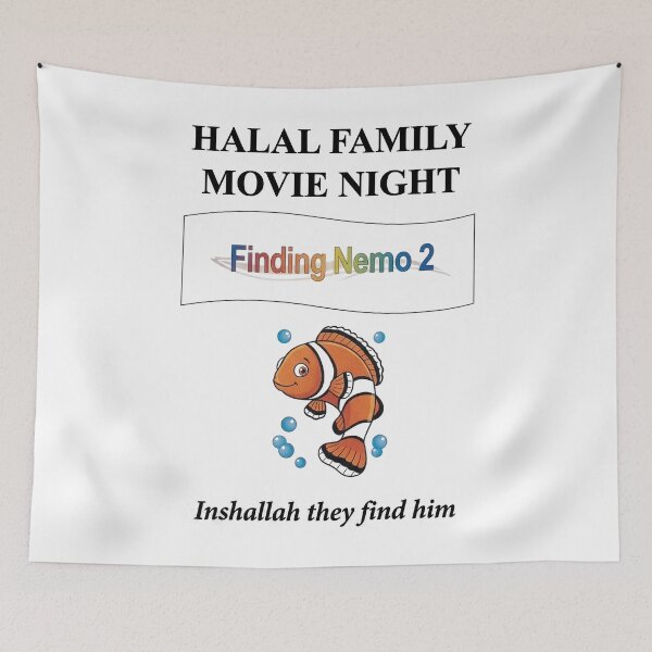 Item preview, Halal Family Movie Night Inshallah They Find Him designed and sold by EigengrauART.