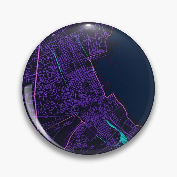 Item preview, Neon Style Map of Palermo, Italy designed and sold by Enea Kelo.