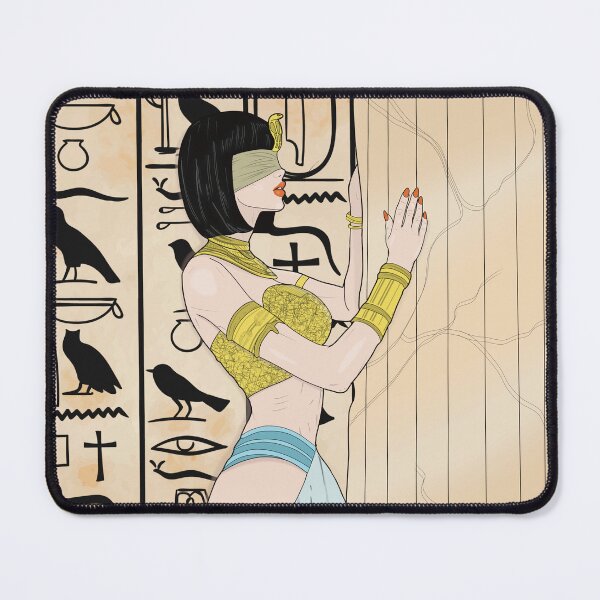 Item preview, Blindfolded Egyptian Goddess designed and sold by Hedon77.