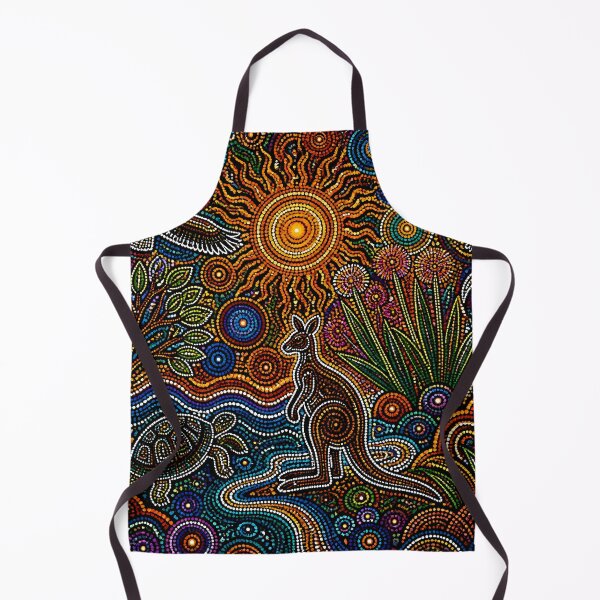 Item preview, Aboriginal Inspired Dot Art - Australian Flora and Fauna designed and sold by GrinGalore.