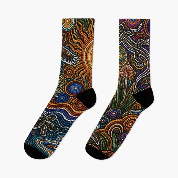 Item preview, Aboriginal Inspired Dot Art - Australian Flora and Fauna designed and sold by GrinGalore.