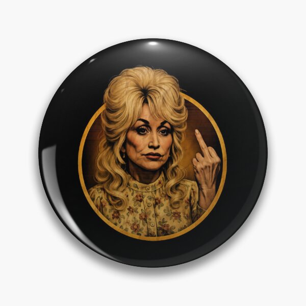 Item preview, Dolly Parton Flipping The Bird HD Classic  designed and sold by CloutWarrior.