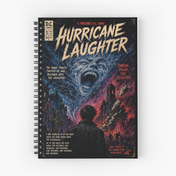 Item preview, Hurricane Laughter - Fontaines D.C. designed and sold by Wanderdreaming.