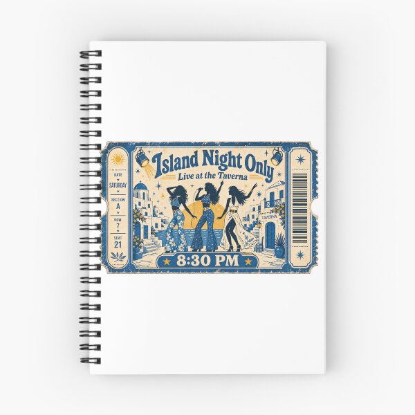 Item preview, Island Night Only Vintage Concert Ticket designed and sold by ArtByRahim.
