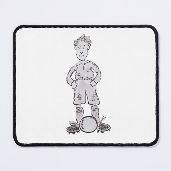 Item preview, Retro football player designed and sold by Inky Fingers Illustrations.