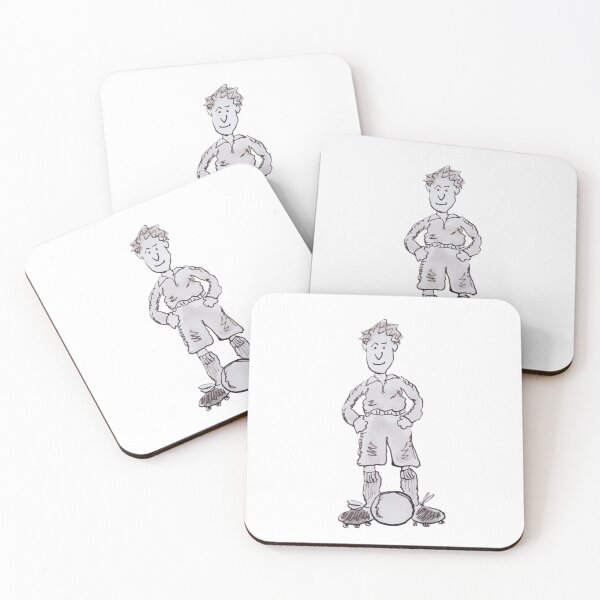 Item preview, Retro football player designed and sold by Inky Fingers Illustrations.