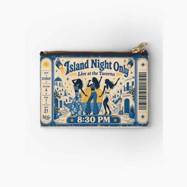 Item preview, Island Night Only Vintage Concert Ticket designed and sold by ArtByRahim.