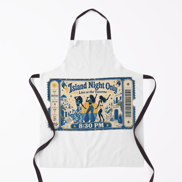 Item preview, Island Night Only Vintage Concert Ticket designed and sold by ArtByRahim.
