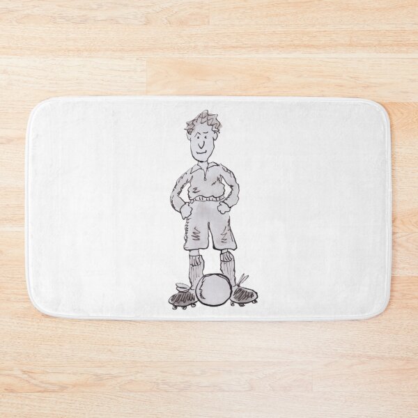 Item preview, Retro football player designed and sold by Inky Fingers Illustrations.
