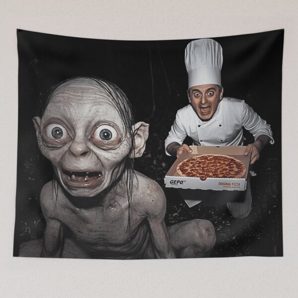 Item preview, Meme, Epic Fantasy Humor, Middle-earth, LOTR Meme, Gollum Funny Meme designed and sold by ToyaVitoricu.