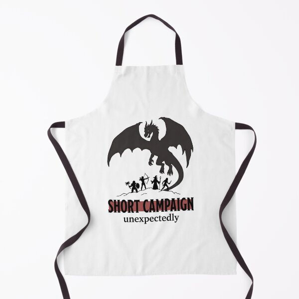 Item preview, Short Campaign Unexpectedly Funny Tabletop RPG Dragon Design designed and sold by Fenay Designs.