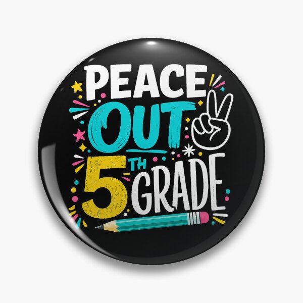 Item preview, Peace Out 5th Grade Graduation Last Day School designed and sold by faridman.