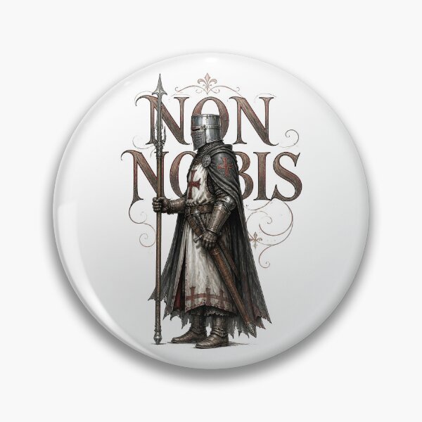 Item preview, Non Nobis Domine Templar Heraldry - Street Wear designed and sold by Dhenin Studio.