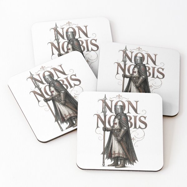 Item preview, Non Nobis Domine Templar Heraldry - Street Wear designed and sold by Dhenin Studio.