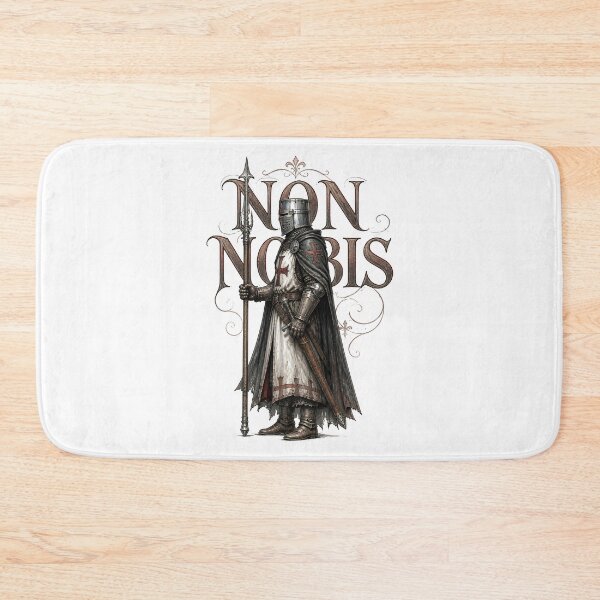 Item preview, Non Nobis Domine Templar Heraldry - Street Wear designed and sold by Dhenin Studio.