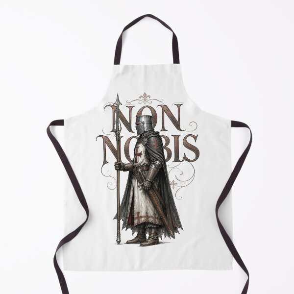 Item preview, Non Nobis Domine Templar Heraldry - Street Wear designed and sold by Dhenin Studio.