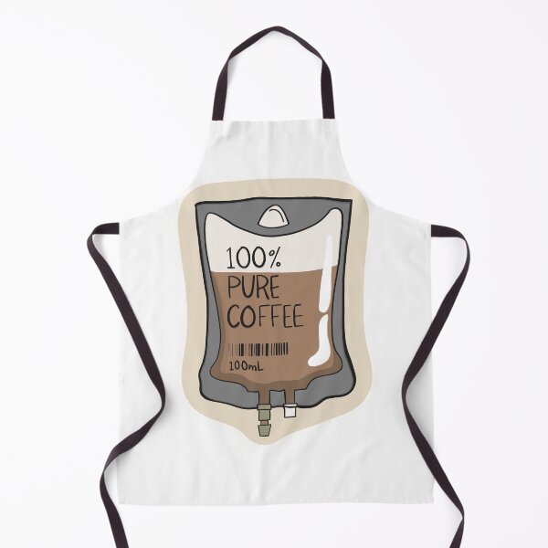 Item preview, 100% Pure Coffee – Funny Caffeine Addict Sticker designed and sold by Barelythere2324.