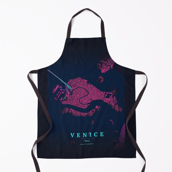Item preview, Neon Style Map of Venice, Italy designed and sold by Enea Kelo.