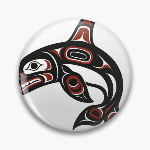 Item preview, Stylized Orca in Northwest Coast Art designed and sold by Shop WJM.