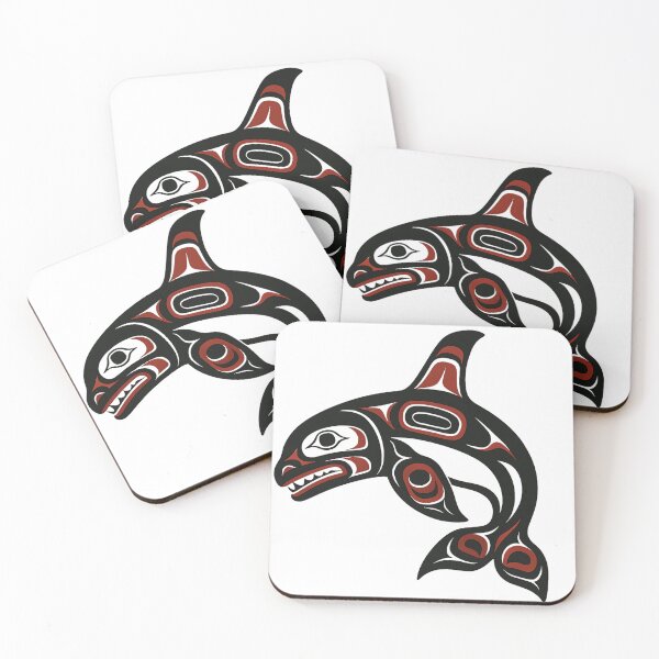 Item preview, Stylized Orca in Northwest Coast Art designed and sold by Shop WJM.