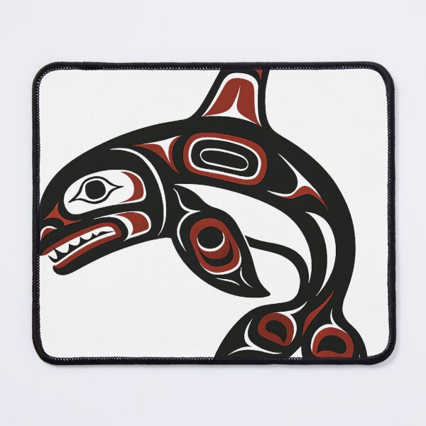 Item preview, Stylized Orca in Northwest Coast Art designed and sold by Shop WJM.