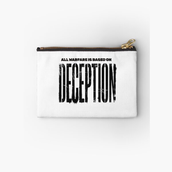Item preview, ''All Warfare Is Based On DECEPTION'' by SUN TZU designed and sold by SilentStrategyShop.